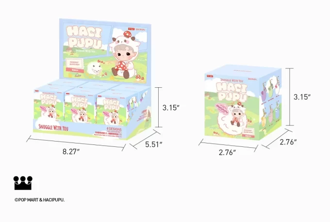 HACIPUPU Snuggle With You-serien – anheng til blindboks
