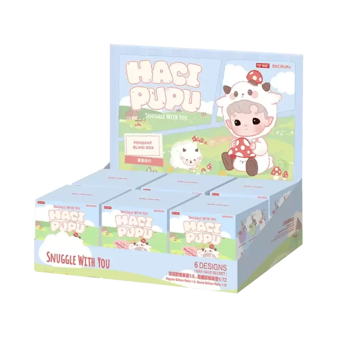 HACIPUPU Snuggle With You-serien – anheng til blindboks