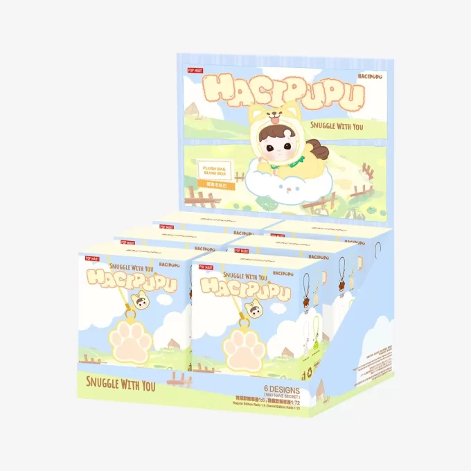 HACIPUPU Snuggle With You-serien – plysjpose, blindboks