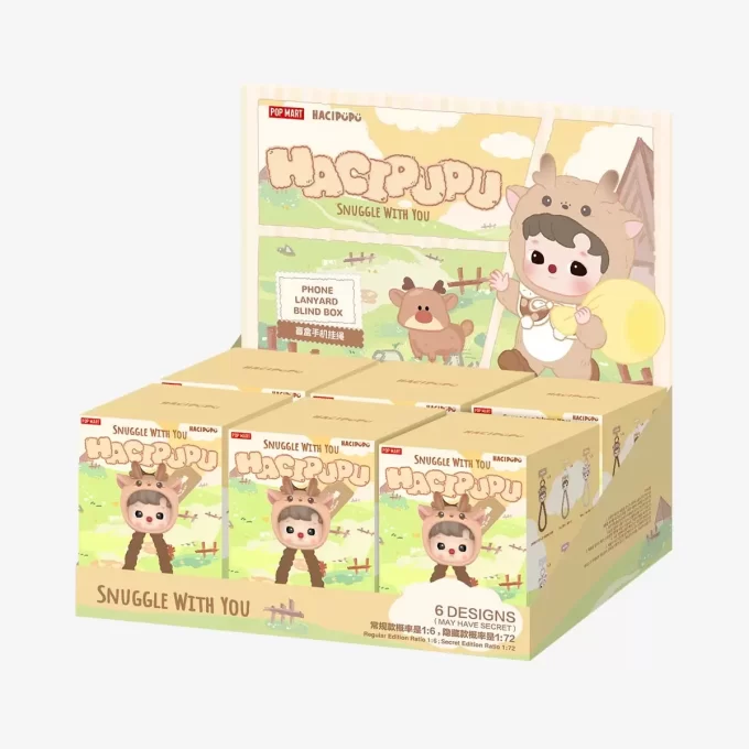 HACIPUPU Snuggle With You-serien – Telefonsnor til blindboks