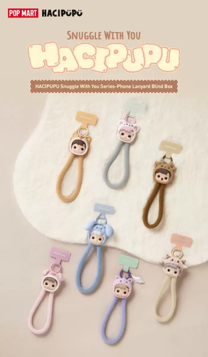 HACIPUPU Snuggle With You-serien – Telefonsnor til blindboks