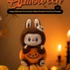 Happy Halloween Party-serien – Sittende gresskar vinylplysjanheng