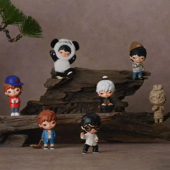 Hirono × CLOT-serien Figurer