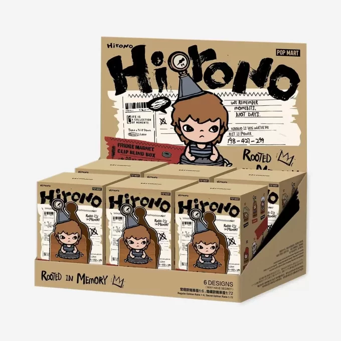 Hirono Echo-serien – Blindboks for kjøleskapsmagneter