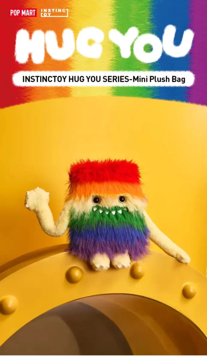 INSTINCTOY HUG YOU-SERIEN – Mini plysjveske