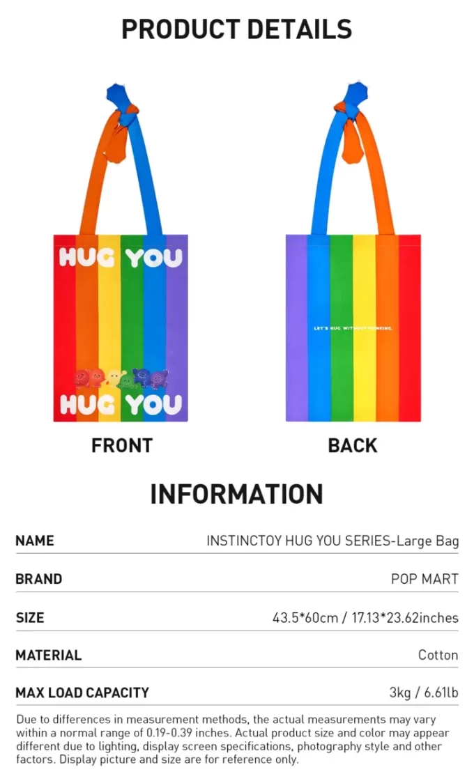 INSTINCTOY HUG YOU-SERIEN – Stor veske