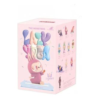 Labubu Lazy Yoga forseglet etui (1 blindboks)