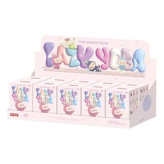 Labubu Lazy Yoga forseglet etui (10 blinde esker)