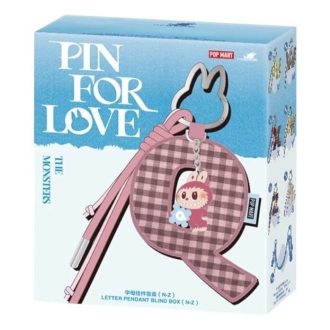 Labubu-nål til kjærlighetsbrevanheng, forseglet etui (N–Z) (1 blindboks)