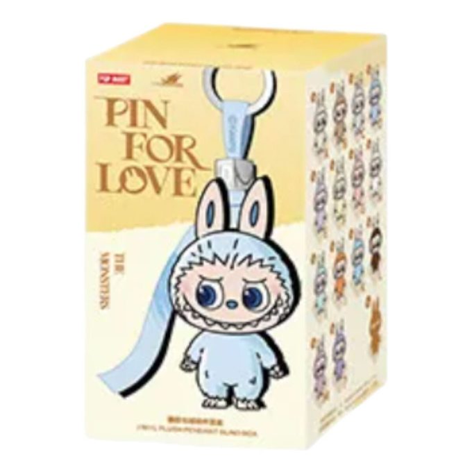 Labubu Pin for Love Plysjanheng Forseglet Etui (A–M) (1 Blindboks)
