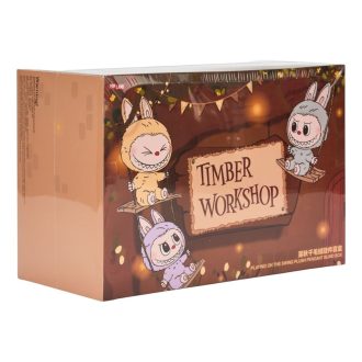 Labubu The Monsters Timber Workshop Playing on the Swing Pendant Pop Land Eksklusivt Forseglet Etui (6 Blindbokser)