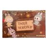 Labubu The Monsters Timber Workshop Playing on the Swing Pendant Pop Land Eksklusivt Forseglet Etui (6 Blindbokser)