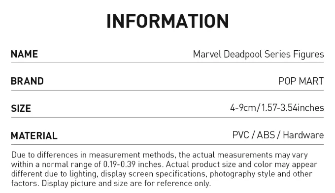 Marvel Deadpool-seriens figurer