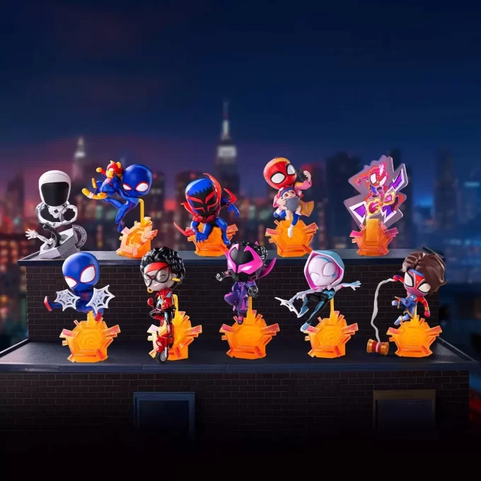 Marvel Spider-Man-figurer fra Spider-Verse-serien