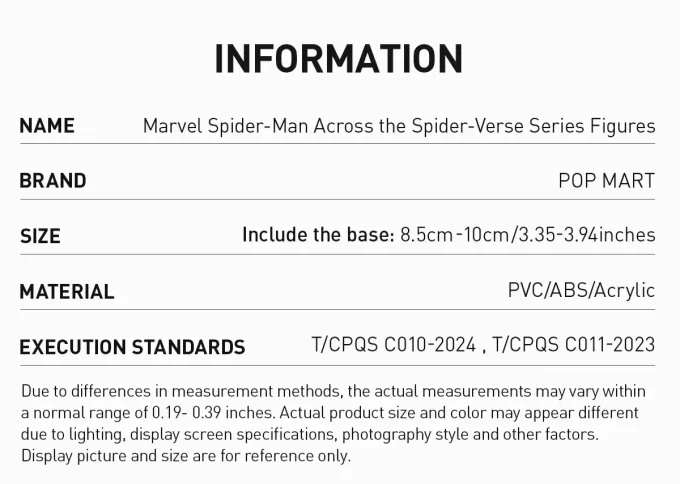 Marvel Spider-Man-figurer fra Spider-Verse-serien