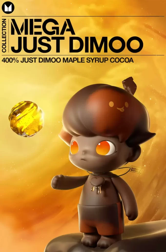 MEGA Collection 400 % JUST DIMOO lønnesirup med kakao