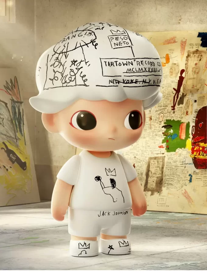MEGA-KOLLEKSJON 1000 % JUST DIMOO × Jean-Michel Basquiat
