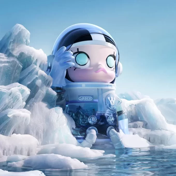 MEGA-KOLLEKSJON 1000 % SPACE MOLLY Glacier