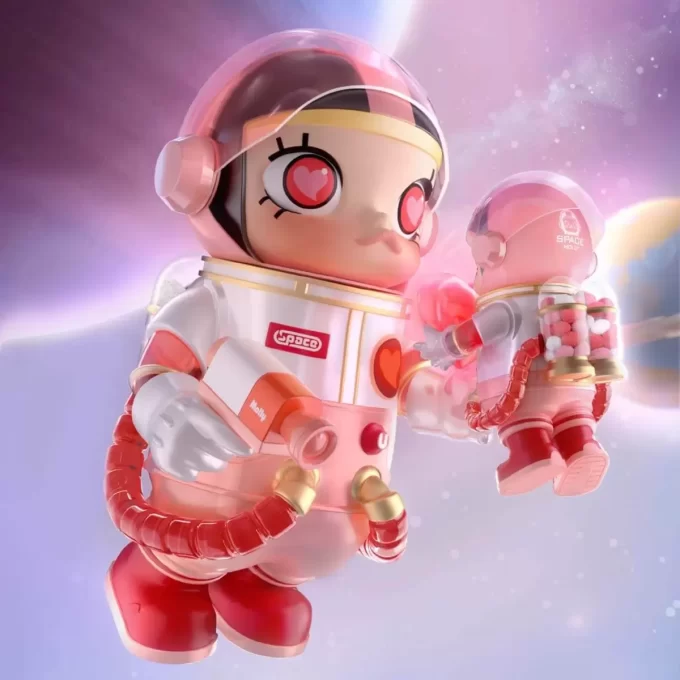 MEGA-kolleksjonen 1000 % SPACE MOLLY Hjerteslag