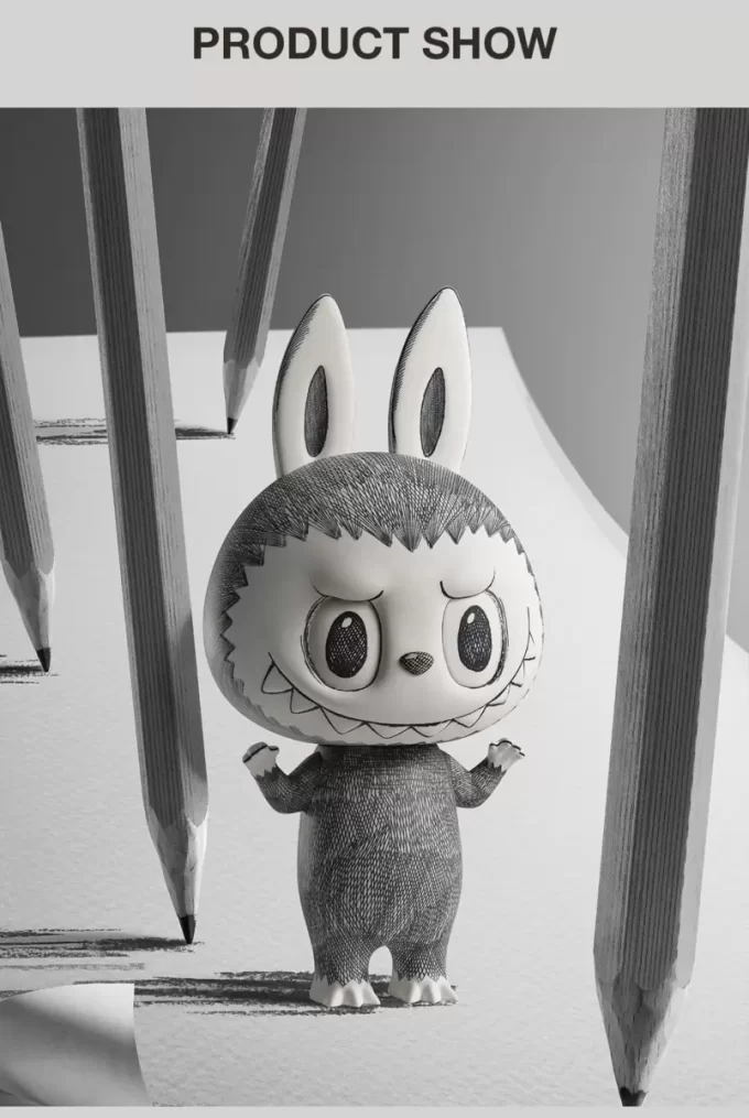 MEGA LABUBU 1000 % skisse