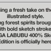 MEGA LABUBU 400% Skisse