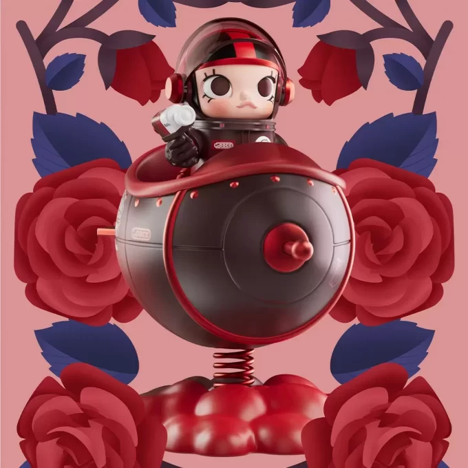 MEGA SPACE MOLLY 100% Blooming-serien – Rose