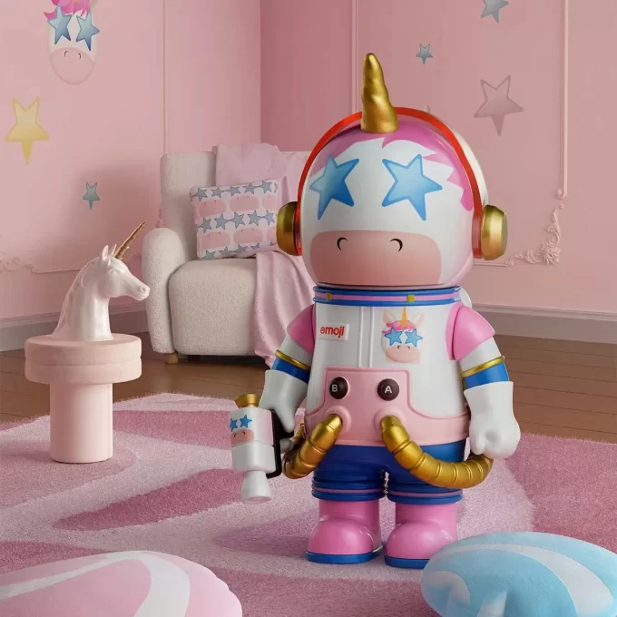 MEGA SPACE MOLLY 100 % × Emoji™-serien