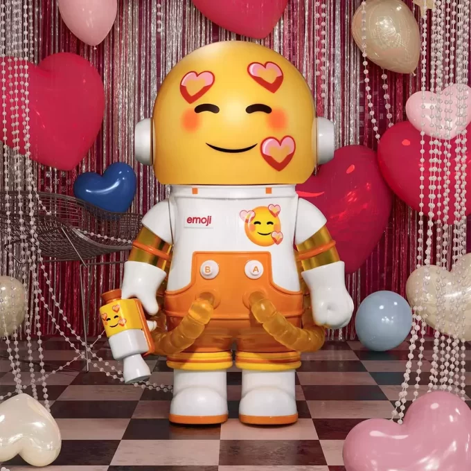 MEGA SPACE MOLLY 100 % × Emoji™-serien