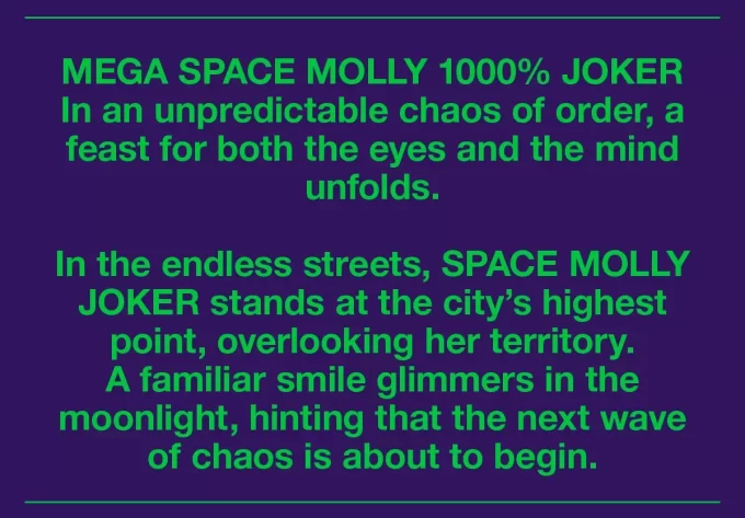 MEGA SPACE MOLLY 1000 % JOKER