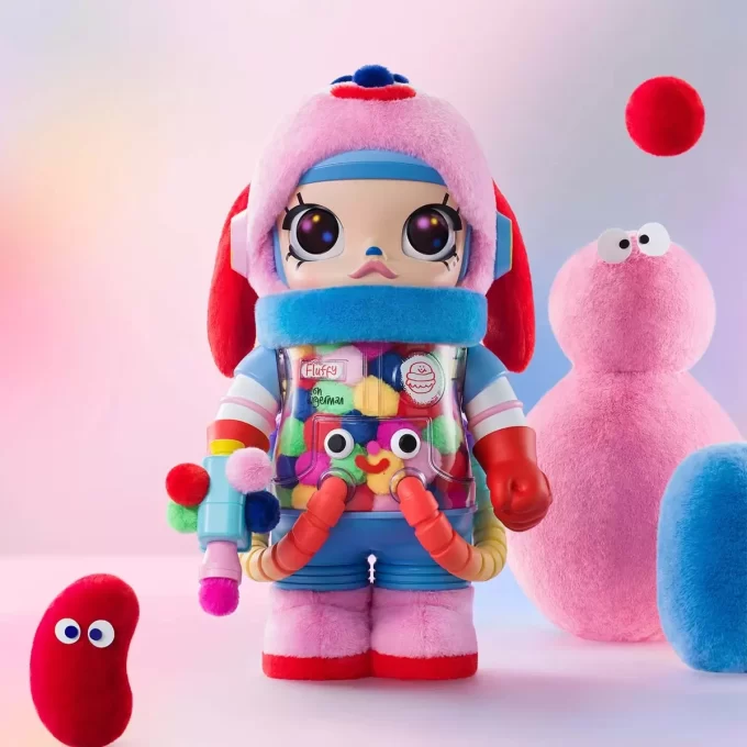 MEGA SPACE MOLLY 1000 % Jon Burgerman