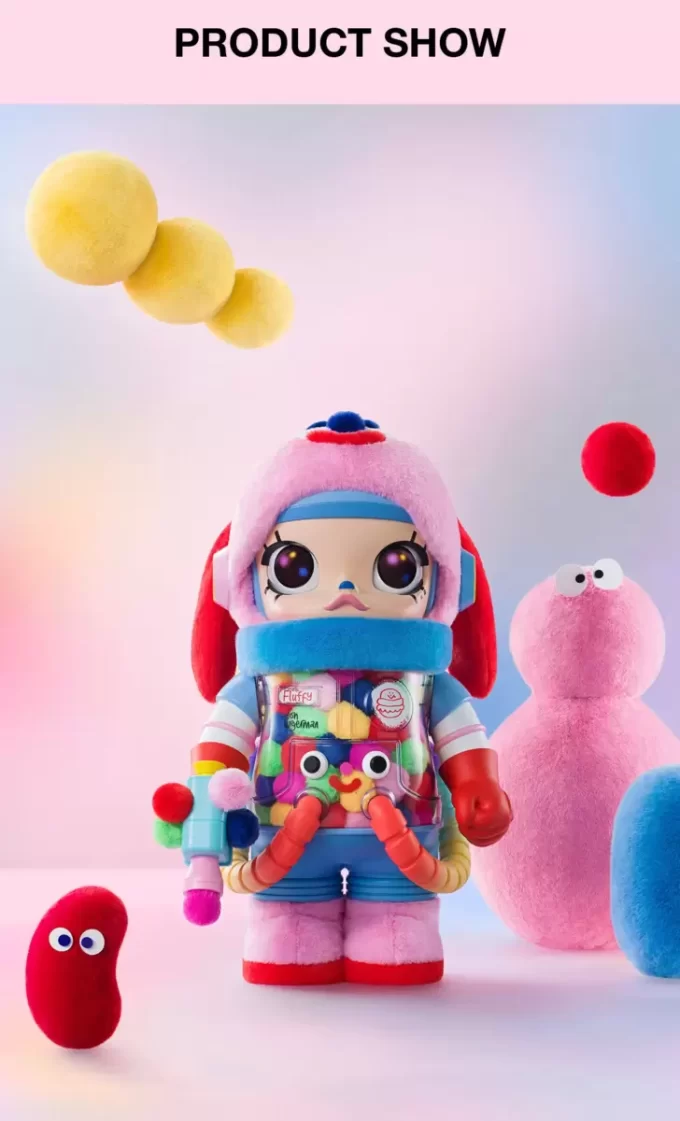 MEGA SPACE MOLLY 1000 % Jon Burgerman