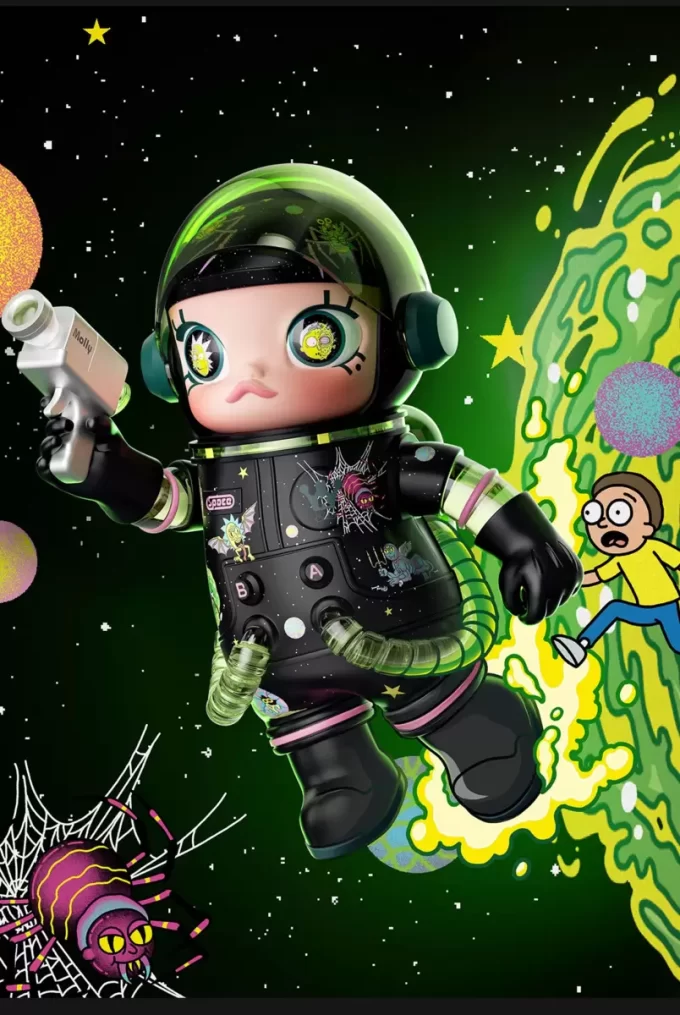 MEGA SPACE MOLLY 1000 % Rick og Morty