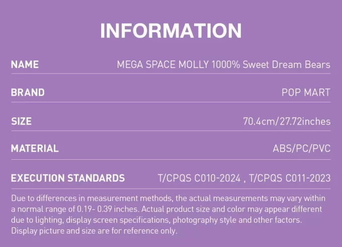 MEGA SPACE MOLLY 1000 % søte drømmebjørner