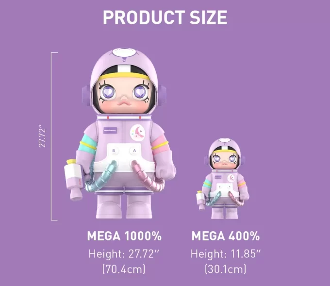 MEGA SPACE MOLLY 1000 % søte drømmebjørner
