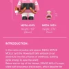 MEGA SPACE MOLLY 400%+100% POWERPUFF-JENTENE – Blossom