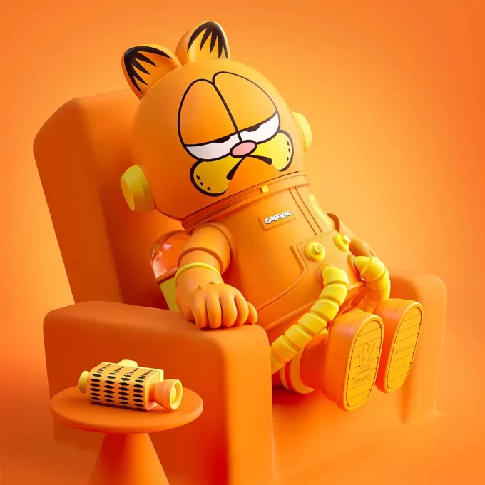 MEGA SPACE MOLLY 400% Garfield