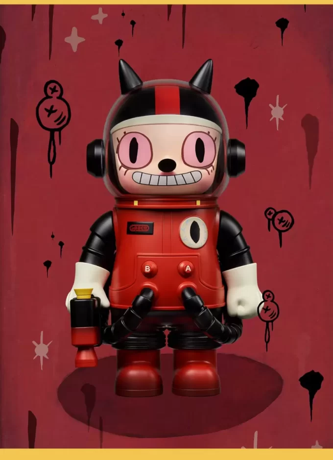 MEGA SPACE MOLLY 400 % Gary Baseman