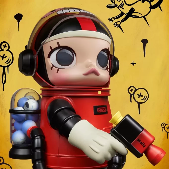 MEGA SPACE MOLLY 400 % Gary Baseman