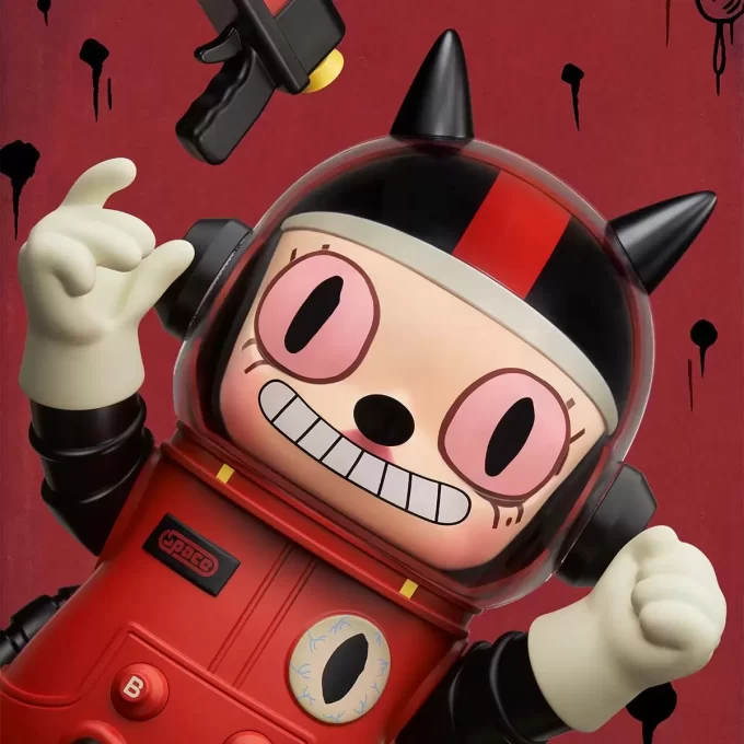 MEGA SPACE MOLLY 400 % Gary Baseman