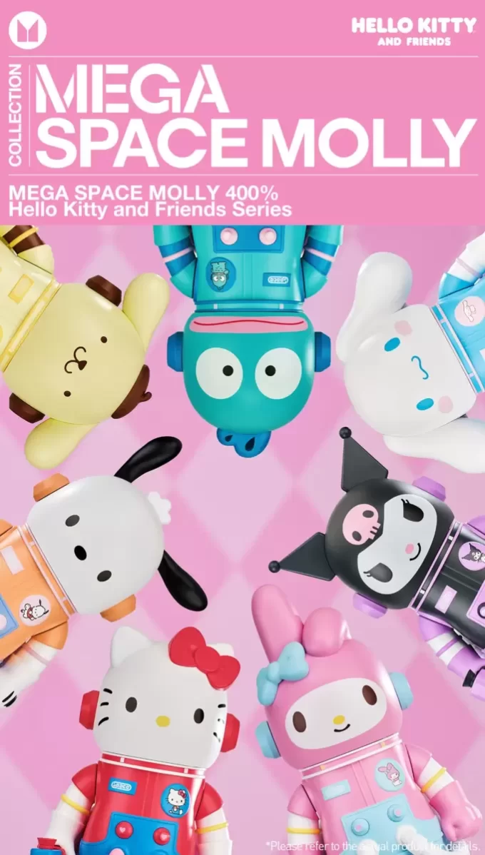 MEGA SPACE MOLLY 400 % Hello Kitty og vennene sine-serien