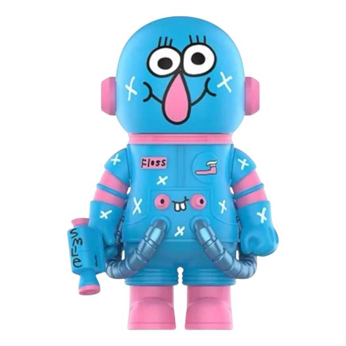 Mega Space Molly 400% Jon Burgerman Romkadetter «Floss»