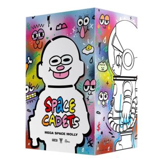 Mega Space Molly 400 % Jon Burgerman Space Cadets Forseglede Etuier (1 Blindboks)