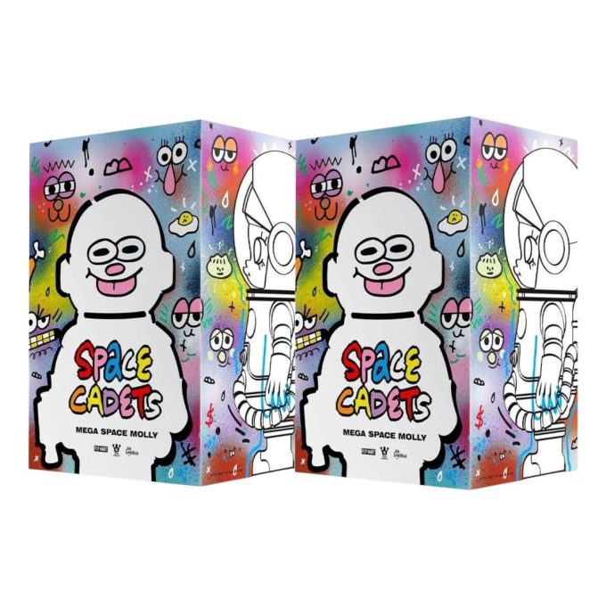 Mega Space Molly 400% Jon Burgerman Space Cadets Forseglede Etuier (2 Blindbokser)
