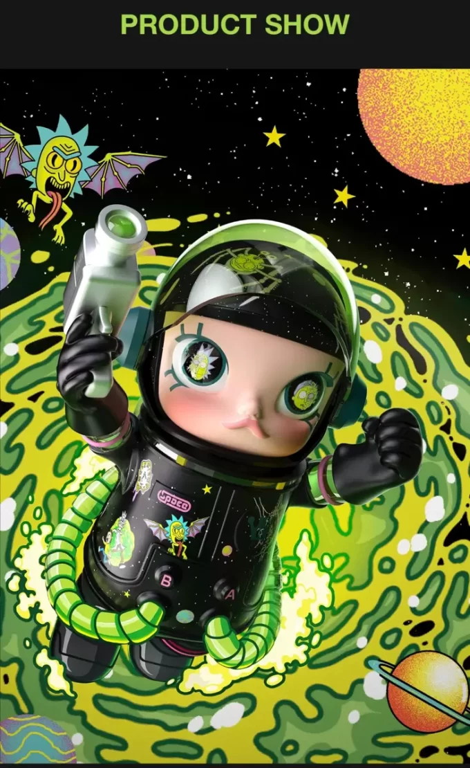 MEGA SPACE MOLLY 400% Rick and Morty
