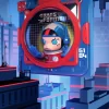 MEGA SPACE MOLLY Optimus Prime《I ROMMET》3D-maleri
