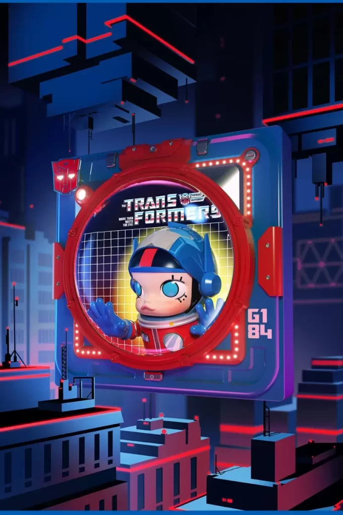 MEGA SPACE MOLLY Optimus Prime《I ROMMET》3D-maleri