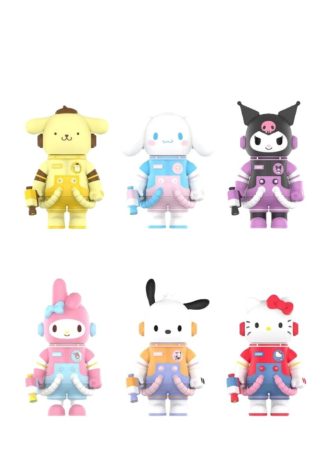 Mega Space Molly Sanrio-figurer 400 % forseglet etui (1 blindboks)