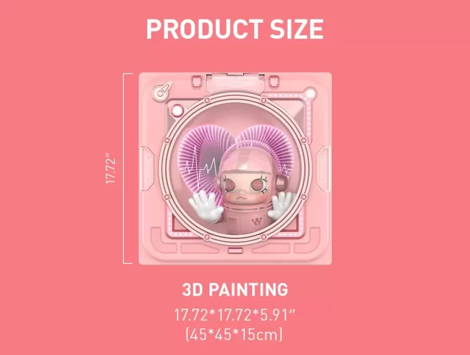 MEGA SPACE MOLLY SMITTEN LOVE《IN SPACE》3D-maleri