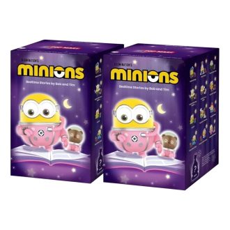 Minions Godnatthistorier av Bob og Tim Figurer Forseglet Etui (2 Blindbokser)