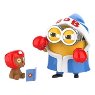 Minions Godnatthistorier av Bob og Tim Figures &laquo;Grunnleggende boksing&raquo;